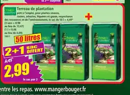 Norma FINEST GARDEN Terreau de plantation offre