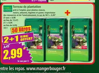 Norma FINEST GARDEN Terreau de plantation offre
