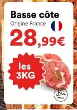 Hmarket Basse côte offre