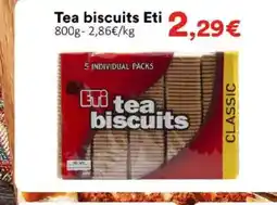 Hmarket Tea biscuits Eti offre