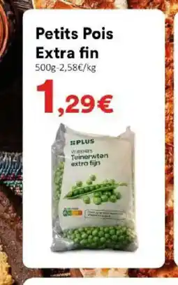 Hmarket Petits Pois Extra fin offre