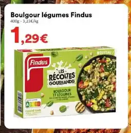 Hmarket FINDUS Boulgour légumes offre
