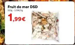 Hmarket Fruit de mer DSD offre