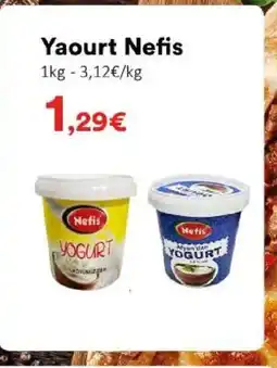 Hmarket NEFIS Yaourt offre