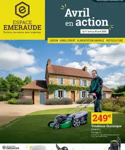 Espace emeraude Tondeuse thermique EP464TS offre
