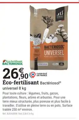 Espace emeraude Éco-fertilisant offre