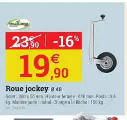 Espace emeraude Roue jockey offre