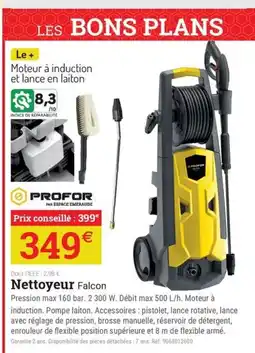 Espace emeraude PROFOR Nettoyeur Falcon offre