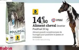 Espace emeraude DESTRIER Aliment cheval offre