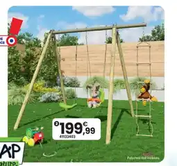 JouéClub Portique bois-métal piji offre