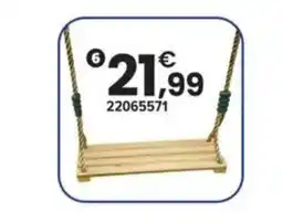 JouéClub Siège de balançoire bois pour portique offre