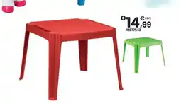 JouéClub Table carrée couleur offre
