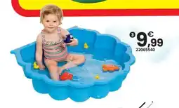 JouéClub Bac à sable 1 pièce - coquille bleue offre