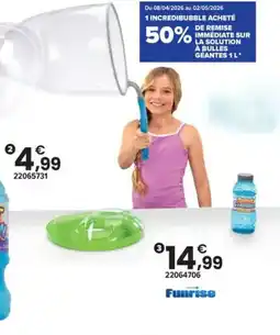 JouéClub Gazillion incredibubble wand 13 ans offre