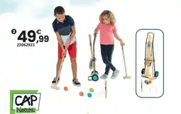 JouéClub Jeu de croquet junior 4 joueurs offre