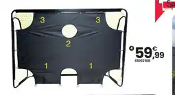 JouéClub But de foot avec bâche d'entraînement offre