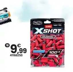 JouéClub XSHOT-PRO-SERIES 100 fléchettes de recharge 18 ans offre