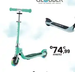 JouéClub Trottinette 2 roues flow foldable junior lights vert menthe offre