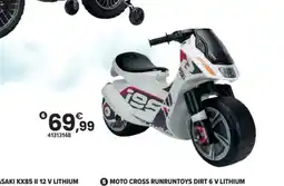 JouéClub Porteur scooter dragon blanc offre