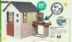JouéClub Maison nature et atelier Smoby Life offre