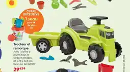 JouéClub Tracteur et remorque offre