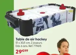 JouéClub Table de air hockey offre
