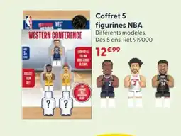 JouéClub Coffret 5 figurines NBA offre