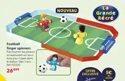 JouéClub Football finger spinners offre
