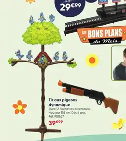 JouéClub Tir aux pigeons dynamique offre