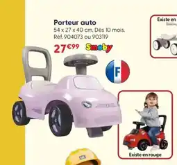 JouéClub SMOBY Porteur auto offre