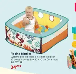 JouéClub Piscine à balles offre