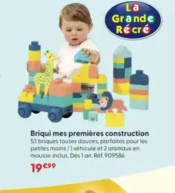 JouéClub Briqui mes premières construction offre