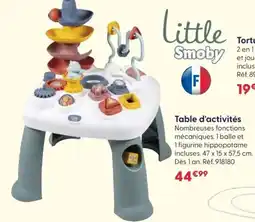 JouéClub Table d'activités offre