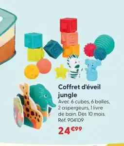 JouéClub Coffret d'éveil jungle offre