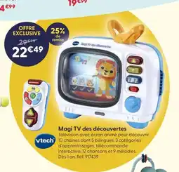 JouéClub VTECH Magi TV des découvertes offre