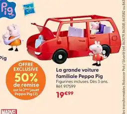 JouéClub La grande voiture familiale Peppa Pig offre
