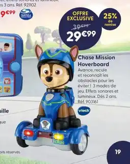 JouéClub VTECH Chase Mission Hoverboard offre