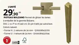 Bricomarché POTEAU BOLZANO offre