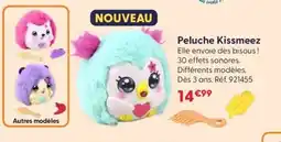 JouéClub Peluche Kissmeez offre