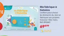JouéClub Ma Fabrique à Histoires offre