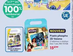 JouéClub Pixelo phospho 2D Vaiana offre