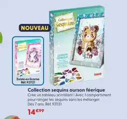 JouéClub Collection sequins ourson féerique offre