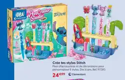 JouéClub CLEMENTONI Crée tes stylos Stitch offre