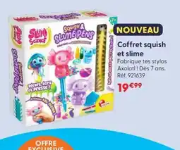 JouéClub Coffret squish et slime offre