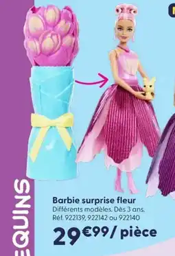 JouéClub Barbie surprise fleur offre
