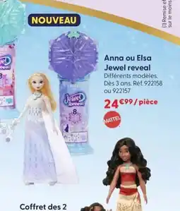 JouéClub Anna ou Elsa Jewel reveal offre