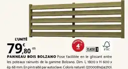 Bricomarché PANNEAU BOIS BOLZANO offre