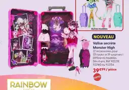 JouéClub MATTEL Valise secrète Monster High offre