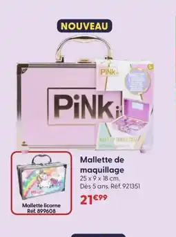 JouéClub Mallette de maquillage offre