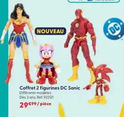 JouéClub Coffret 2 figurines DC Sonic offre